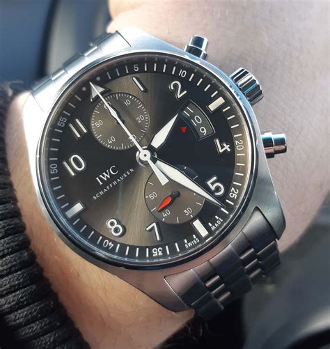 iwc spitfire chronograph review